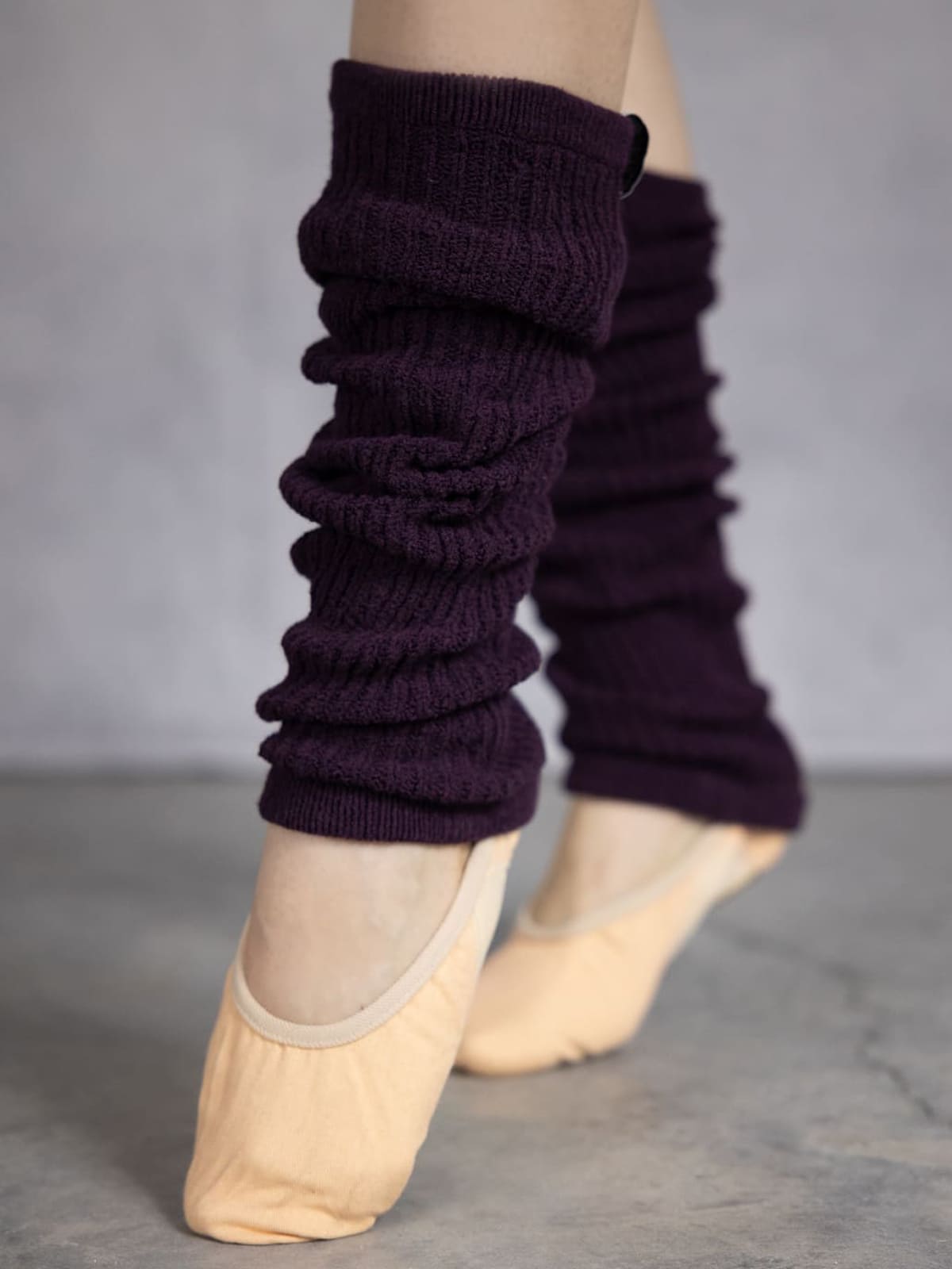 Abbigliamento e calzature danza donna - Scaldamuscoli Amaredanza di colore viola.